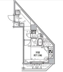 ベルシード門前仲町Ⅱの物件間取画像